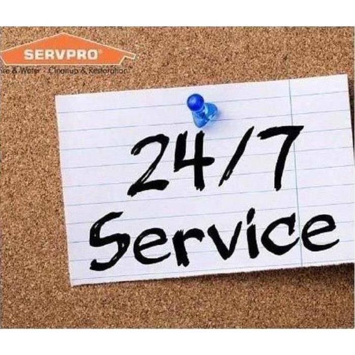servpro open 24/7 service